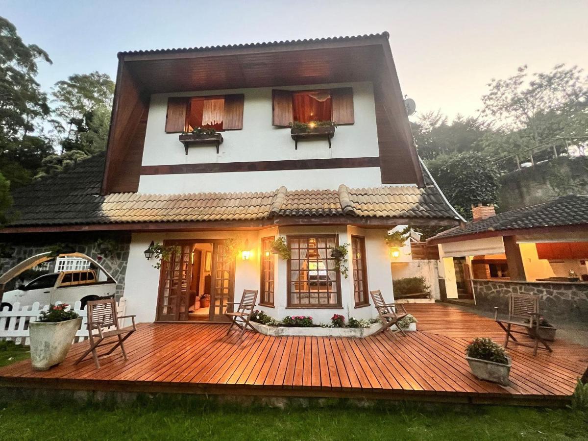 11| Casa Com Lareira Em Casa de férias